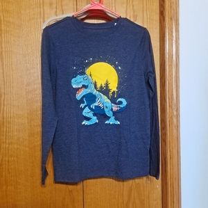 🖤Kids Cat&Jack midnight t-rex XL